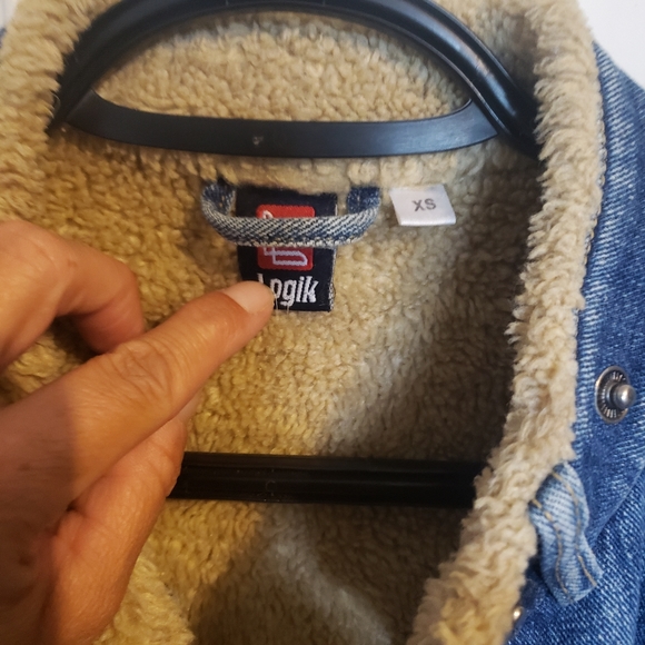 Beautiful teddy jeans jacket xsmall - Picture 3 of 8